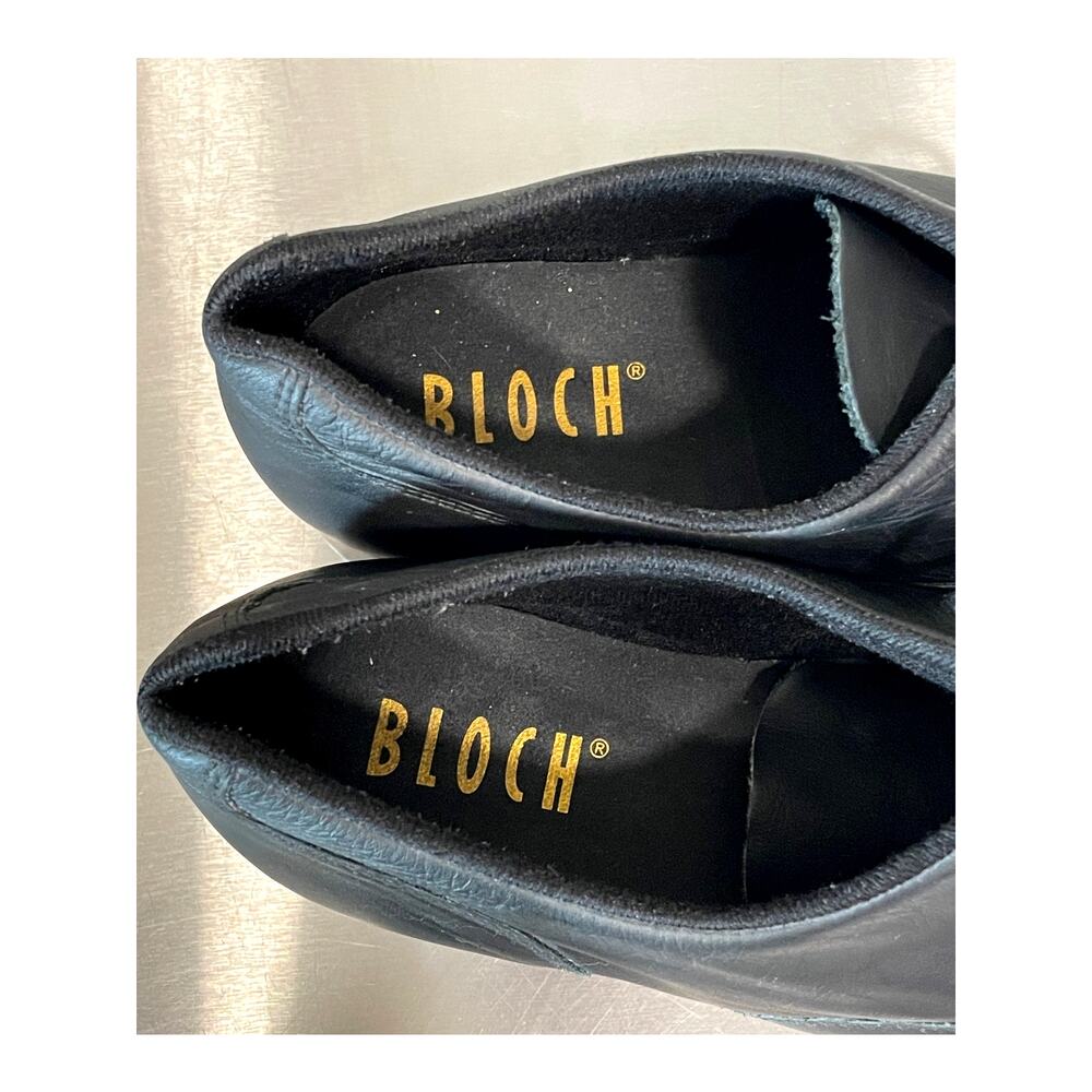 Bloch Ladies Leather Tap Shoes Black Size 8M Dance - Picture 4 of 8